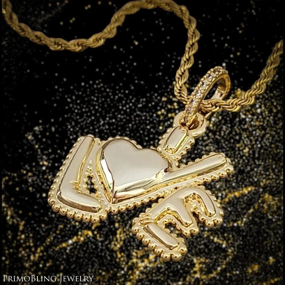 Gold Love Necklace
